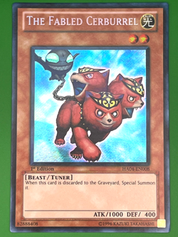 YuGiOh! The Fabled Cerburrel HA07-EN008 1st Edition Near Mint - Image 1