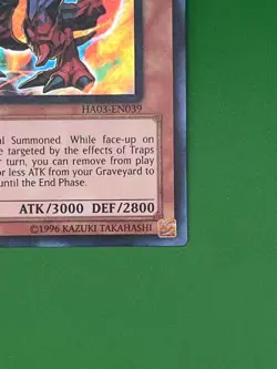 YuGiOh! Jurrac Titano HA07-EN039 1st Edition Near Mint - Image 4