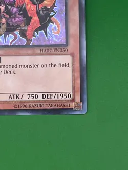 YuGiOh! Evilswarm Azzathoth HA07-EN050 1st Edition Near Mint - Image 4