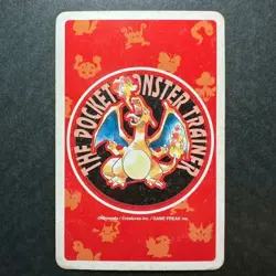 S2350 Diglett 8 of Hearts Red Charizard Deck Playing Poker Card Pokemon - Image 2