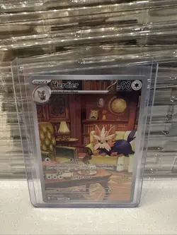 Pokemon TCG Herdier Illustration Rare Card 155/086 Sv: White Flare - Image 1