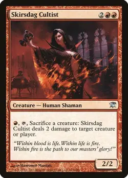 [MTG] Skirsdag Cultist (163) (ISD) LP-HP - Image 1