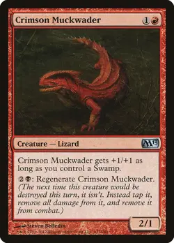[MTG] Crimson Muckwader (127) (M13) LP-HP - Image 1