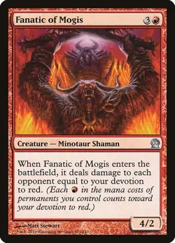 [MTG] Fanatic of Mogis (121) (THS) LP-HP - Image 1