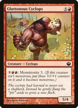 [MTG] Gluttonous Cyclops (099) (JOU) LP-HP - Image 1