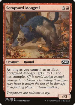 [MTG] Scrapyard Mongrel (160) (M15) LP-HP - Image 1