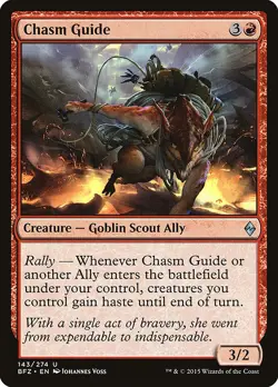 [MTG] Chasm Guide (143) (BFZ) LP-HP - Image 1
