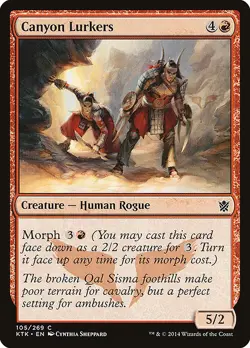 [MTG] Canyon Lurkers (105) (KTK) LP-HP - Image 1