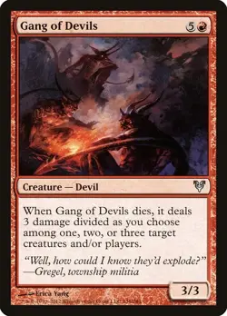 [MTG] Gang of Devils (136) (AVR) LP-HP - Image 1