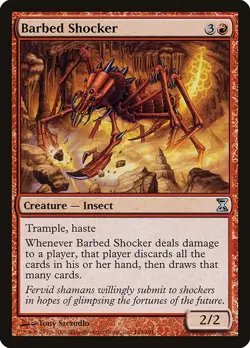 [MTG] Barbed Shocker (144) (TSP) LP-HP - Image 1