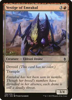 [MTG] Vestige of Emrakul (136) (BFZ) LP-HP - Image 1