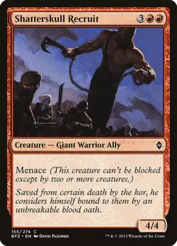 [MTG] Shatterskull Recruit (155) (BFZ) LP-HP - Image 1