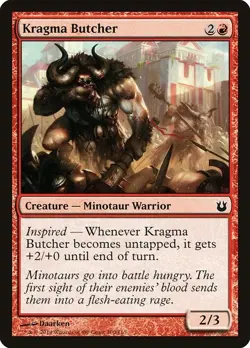 [MTG] Kragma Butcher (100) (BNG) LP-HP - Image 1