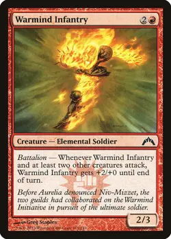 [MTG] Warmind Infantry (111) (GTC) LP-HP - Image 1
