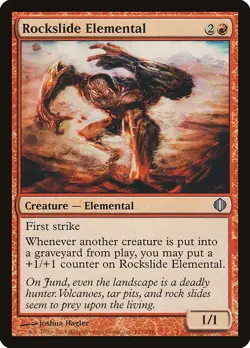 [MTG] Rockslide Elemental (112) (ALA) LP-HP - Image 1