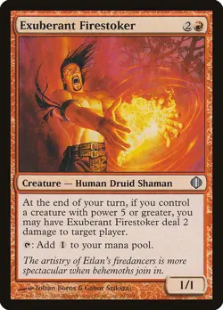[MTG] Exuberant Firestoker (099) (ALA) LP-HP - Image 1