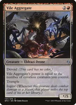 [MTG] Vile Aggregate (137) (BFZ) LP-HP - Image 1