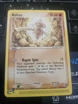 Baltoy # 32/100 Uncommon aus EX Sandstorm 2003 Pokemon LP - Image 1