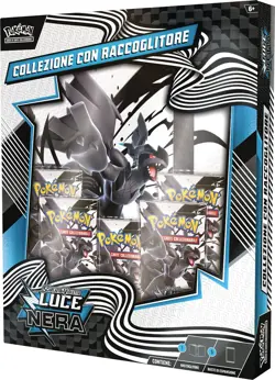 Pokemon SV10.5 Luce Nera Collezione con Raccoglitore (IT) - Image 1
