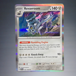 2023 POKEMON TCG REVAVROOM #142/198 SCARLET & VIOLET BASE SET RARE HOLO TC - Image 1