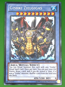YuGiOh! Gishki Zielgigas HA07-EN057 1st Edition Near Mint - Image 1