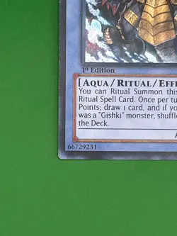 YuGiOh! Gishki Zielgigas HA07-EN057 1st Edition Near Mint - Image 5