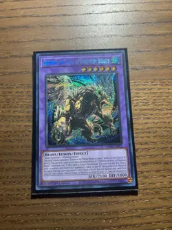 Yugioh - Chimera The King Of Phantom Beasts MP24-EN095 1st Prismatic Secret NM - Image 1