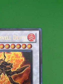 YuGiOh! Ancient Flamvell Deity HA04-EN056 1st Edition Near Mint - Image 3