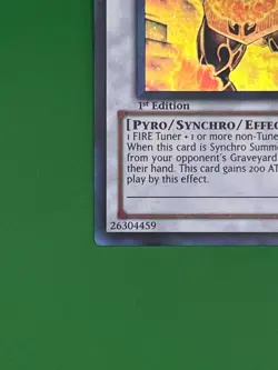 YuGiOh! Ancient Flamvell Deity HA04-EN056 1st Edition Near Mint - Image 5