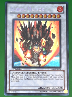 YuGiOh! Jurrac Meteor HA04-EN029 1st Edition Near Mint - Image 1