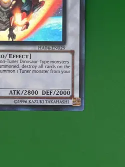 YuGiOh! Jurrac Meteor HA04-EN029 1st Edition Near Mint - Image 4
