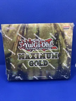 2020 YuGiOh Maximum Gold, 4 Packs Of 7 Cards Each Per Box, Factory Sealed D 83717851066 - Image 1