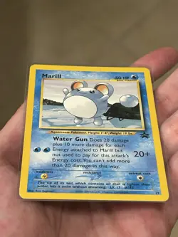 Pokemon TCG Marill 29Wizards Black Star Promo Regular Vintage Card LP - Image 3