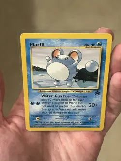 Pokemon TCG Marill 29Wizards Black Star Promo Regular Vintage Card LP - Image 4