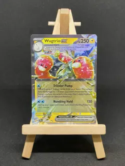 Wugtrio EX 060/162 Double Rare S & V Temporal Forces Pokemon Card - Image 1