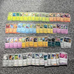 Pokemon Card Bundle x62 Stellar Crown (S&V Set) No Duplicates Mint - Image 1