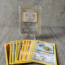 Vintage Holo Pokemon Card Bundle - Chansey 💥 Custom Pack ⭐ WOTC 16 cards - Image 1