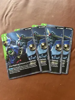 Gundam Card Game The Path To Victory Or Defeat GD01-109 C Playset Of 4 Newtype R - Image 1