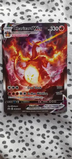 Charizard VMAX SWSH 261 Ultra Premium Promo Holo Full Art Pokemon Card - Image 1