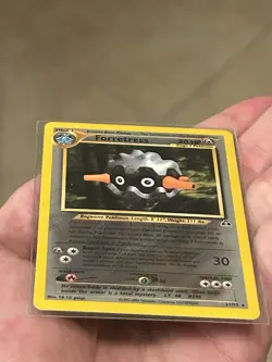 2001 POKEMON TCG Forretress 21/75 Rare Card Neo Discovery - VINTAGE WOTC - LP - Image 3