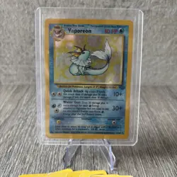 Vintage Holo Pokemon Card Bundle - Vaporeon 💥 Custom Pack ⭐ WOTC 16 cards - Image 2