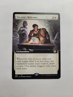 MTG - Tocasia's Welcome (Extended Art) TBO Regular Rare #308 - Image 1