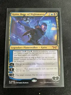 Kaito, Bane of Nightmares - Duskmourn - 0220 Mythic - MTG - Image 1