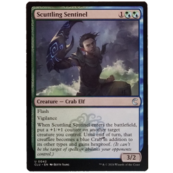 x4 Scuttling Sentinel CLU MTG M/NM Playset Uncommon Multi-color Creature Crab - Image 1