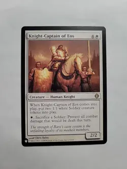 MTG - Knight-Captain of Eos _ The List Regular Rare #17 - Image 1