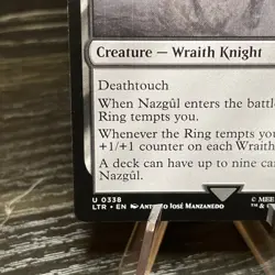 Nazgul (0338) Universes Beyond: the Lord of the Rings Regular NM MTG - Image 4
