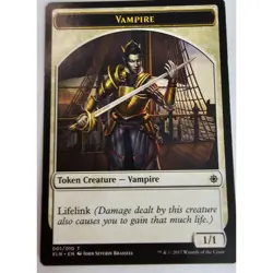 MTG Magic The Gathering Arena Closed Beta Card Vampire Token Creature 1/1 XLN - Image 1