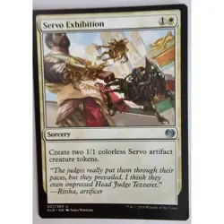 MTG Magic The Gathering Servo Exhibition Sorcery Artifact Creature Tokens 027/26 - Image 1