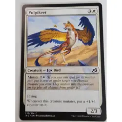 MTG Magic The Gathering Vulpikeet Creature Fox Bird Card White Ikoria Lair Of Be - Image 1