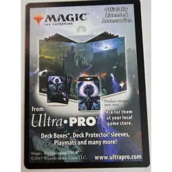 MTG Assassin Token Card Magic The Gathering Ultra Pro Licensed 2019 Wizards Of - Image 2